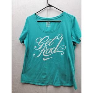 Nike Mint Green "Get Rad" t-shirt Sz XL